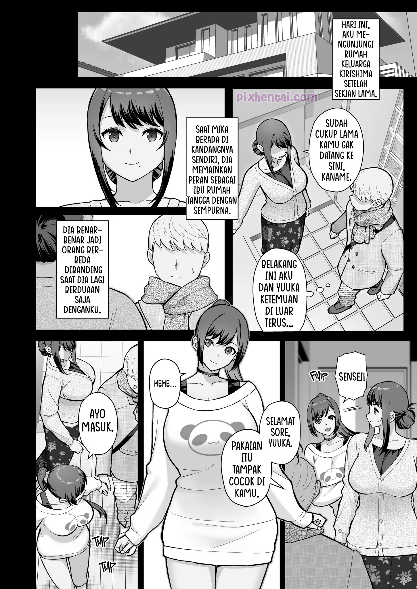 Komik hentai xxx manga sex bokep Kazoku ga Neshizumaru Yoru ni Hitozuma o Daita Hon 15